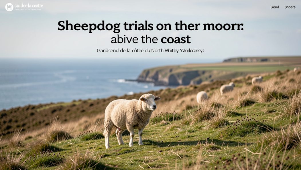 Open moorland grazing with sheep scattered across rough grass under a pale sky